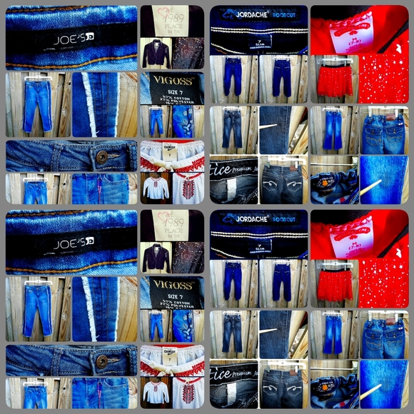 Lucky Brand Other - Lot of 10 kids size 7, 8 jeans, skirt, top…